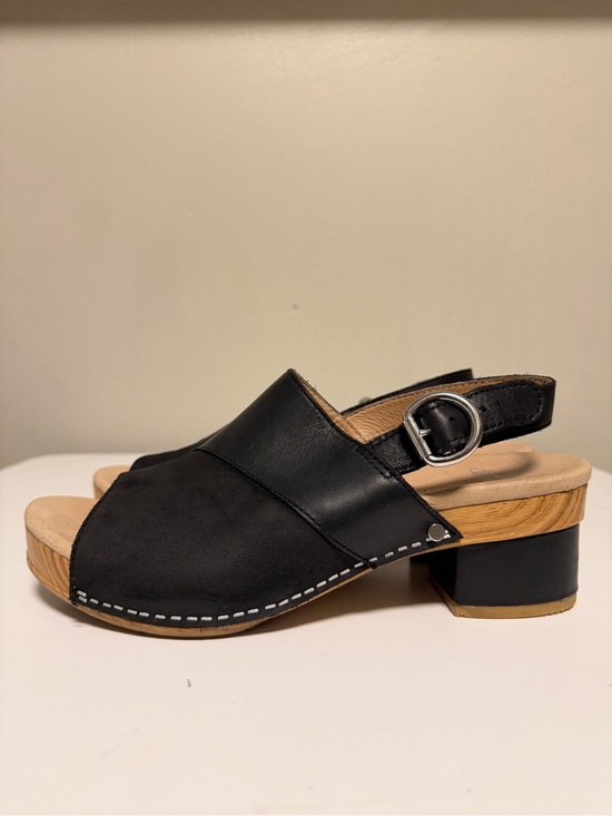 Dansko Shoes - Dansko Madalyn Black Burnished Comfort Shoes Women’s EU 39 US 8.5-9